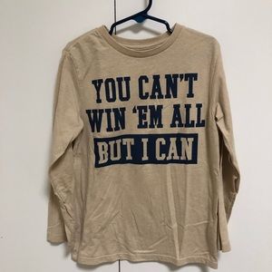 Boy's long sleeve tee